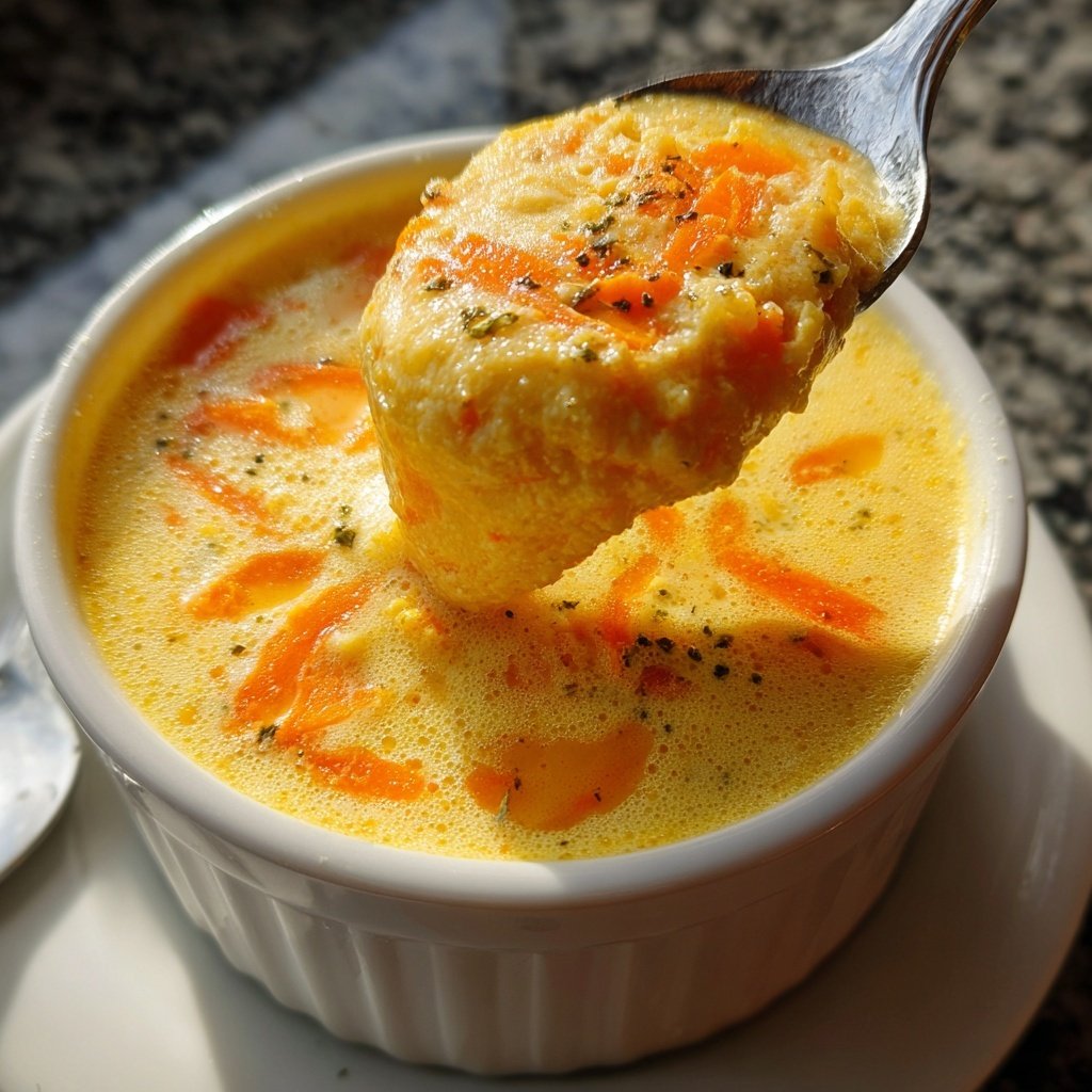 Blumenkohlsuppe mit Karotten