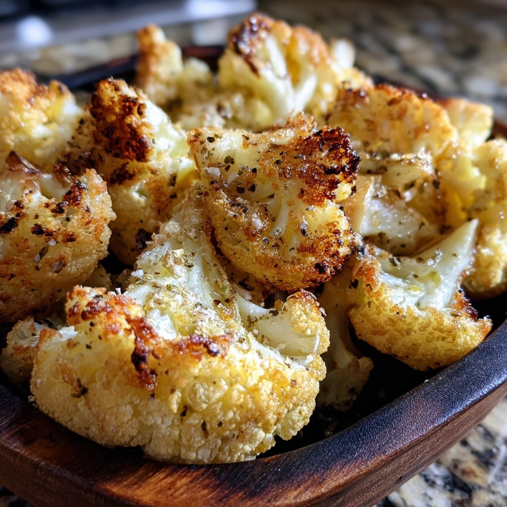 Blumenkohl aus dem Ofen