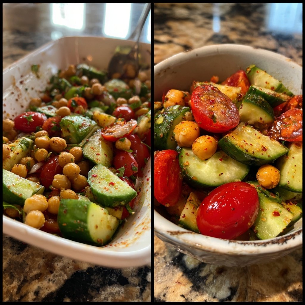 Salate Zum Grillen Mit Kichererbsen