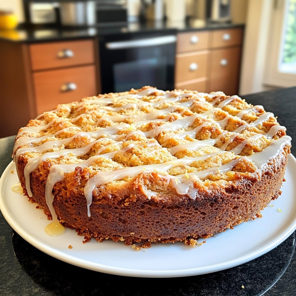 Zitronenkuchen Low Carb