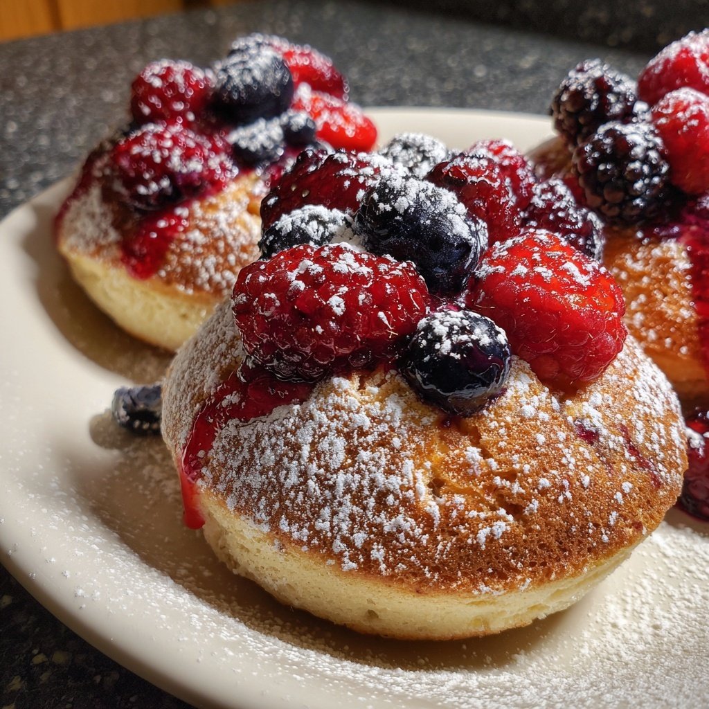 Mini-Törtchen mit Beeren
