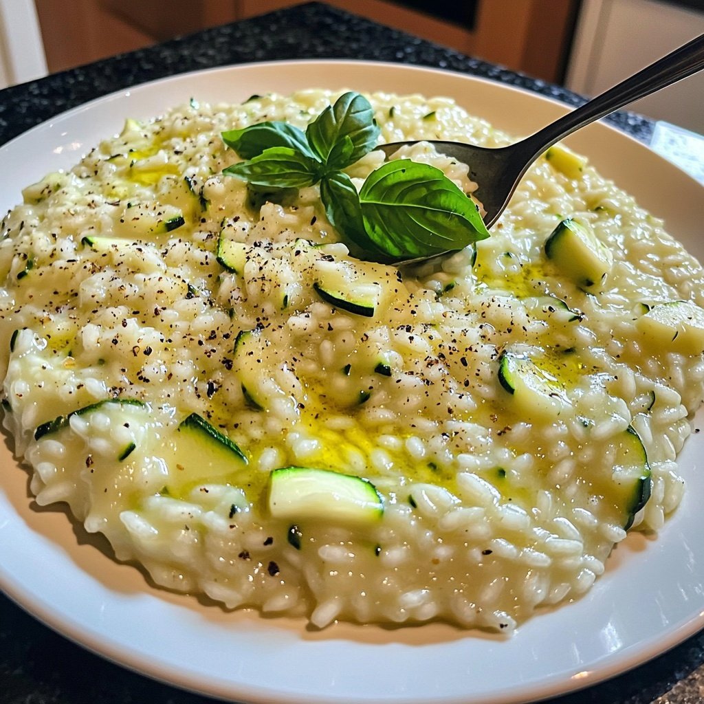 Risotto mit Zucchini